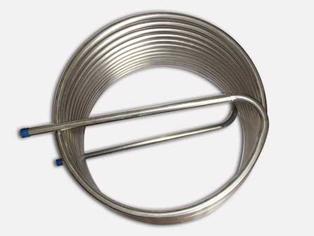 Stainless steel spring coil
