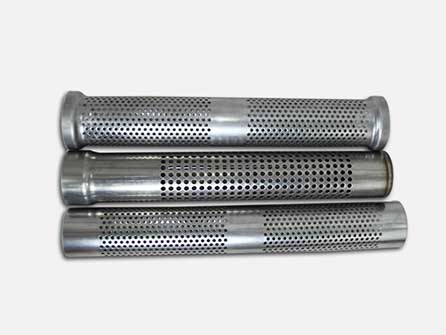 Stainless steel perforated pipe